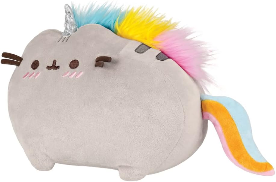 Aurora, 61536, Pusheenicorn Blushing, Soft Toy, Grey