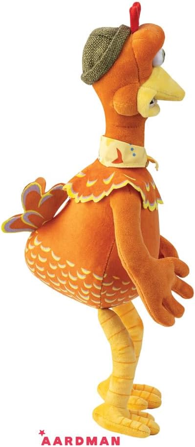 Aurora, 61551, Chicken Run Ginger 13In, Soft Toy, Orange