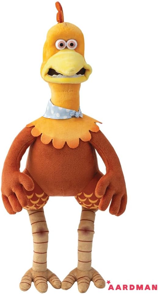 Aurora, 61552, Chicken Run Rocky 14In, Soft Toy, Multicolour