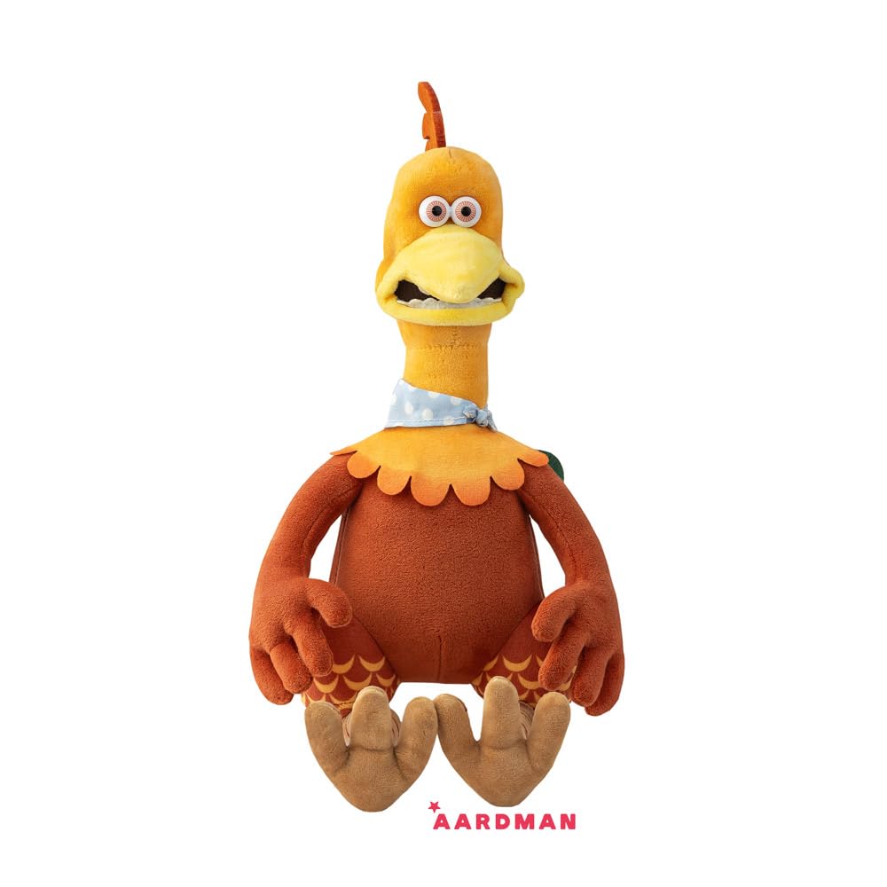 Aurora, 61552, Chicken Run Rocky 14In, Soft Toy, Multicolour