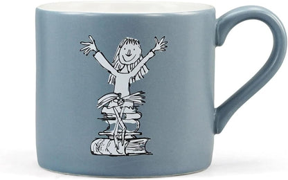 Half Moon Bay Matilda Coffee Mug | Tea Cups & Coffee Cups | Roald Dahl Teacher Gifts & Gifts for Women | Gift for Book Lovers & Roald Dahl Books Fan Gifts | Coffee Gifts & Matilda Roald Dahl Gifts