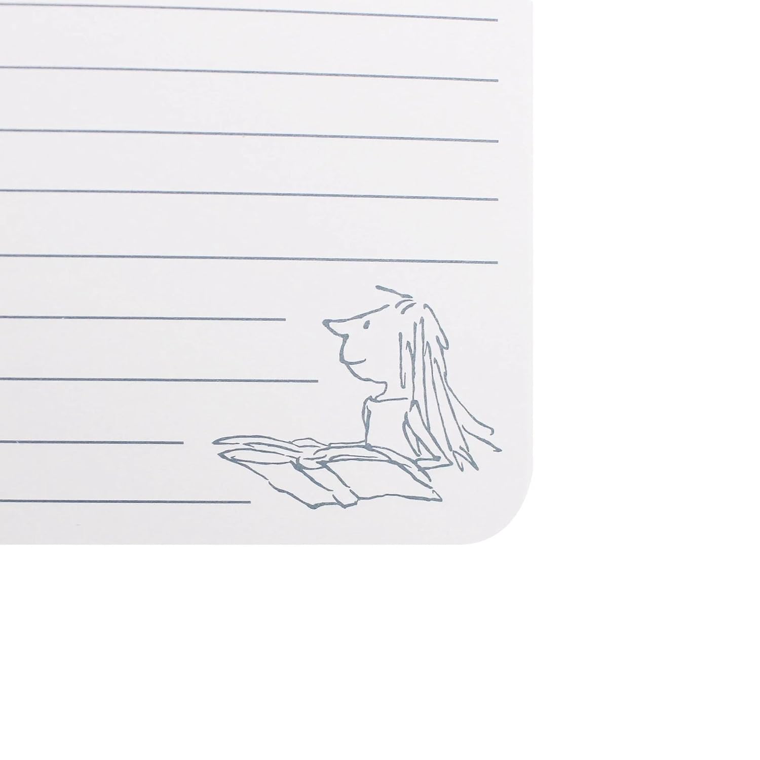 Half Moon Bay Magic In You Somewhere - Matilda - Blue/White 5.5 x 8.2 Inch FSC Paper A5 Softcover Composition Notebook