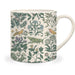 Half Moon Bay Voysey Apothecary Botanical Garden Wildlife - Multicolor 10.5 Ounce (310ml) Ceramic Stoneware Hot/Cold Drinking Mug