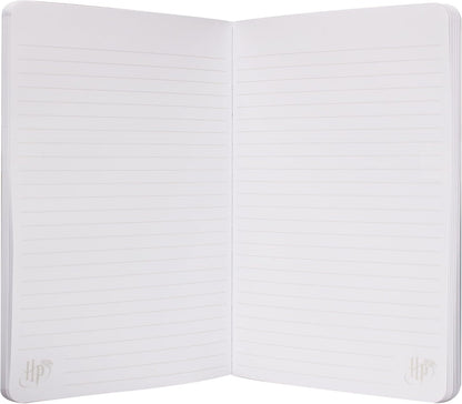 Half Moon Bay Harry Potter A5 Notebook | Journal Notebook & Mini Notebook | Harry Potter Gifts & Harry Potter Notebook | Small Notebook & Stationery Supplies | Book Lover Gifts | Soft Cover Gryffindor