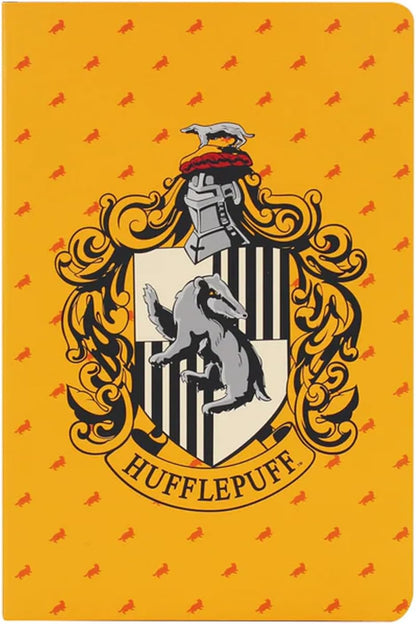 Half Moon Bay Harry Potter A5 Notebook | Journal Notebook & Mini Notebook | Harry Potter Gifts & Harry Potter Notebook | Small Notebook & Stationery Supplies | Book Lover Gifts | Hufflepuff