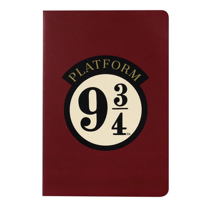 Half Moon Bay Harry Potter A5 Notebook | Journal Notebook & Mini Notebook | Harry Potter Gifts & Harry Potter Notebook | Small Notebook & Stationery Supplies | Book Lover Gifts | Platform 9 3/4