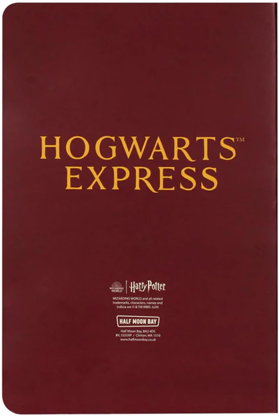 Half Moon Bay Harry Potter A5 Notebook | Journal Notebook & Mini Notebook | Harry Potter Gifts & Harry Potter Notebook | Small Notebook & Stationery Supplies | Book Lover Gifts | Platform 9 3/4
