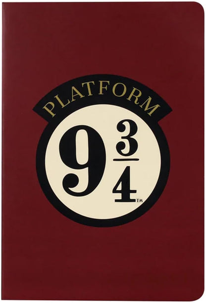 Half Moon Bay Harry Potter A5 Notebook | Journal Notebook & Mini Notebook | Harry Potter Gifts & Harry Potter Notebook | Small Notebook & Stationery Supplies | Book Lover Gifts | Platform 9 3/4