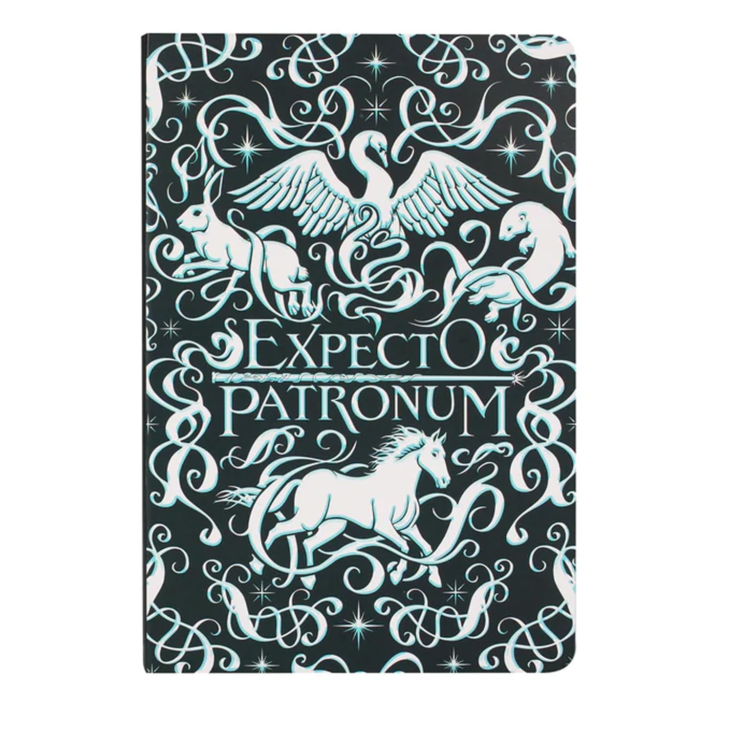 Half Moon Bay Harry Potter A5 Notebook | Journal Notebook & Mini Notebook | Harry Potter Gifts & Harry Potter Notebook | Small Notebook & Stationery Supplies | Book Lover Gifts | Expecto Patronum