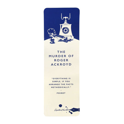 Agatha Christie - Stationery & Notebooks - Agatha Christie Bookmark - The Murder of Roger Ackroyd