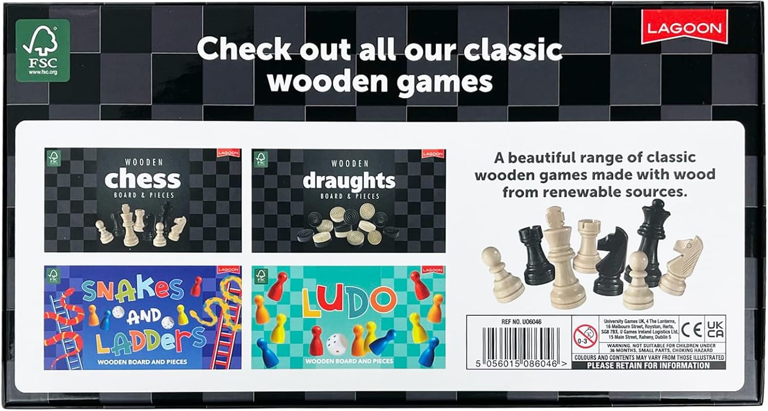 Lagoon Wooden Chess game