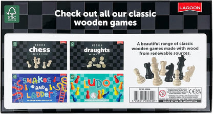 Lagoon Wooden Chess game