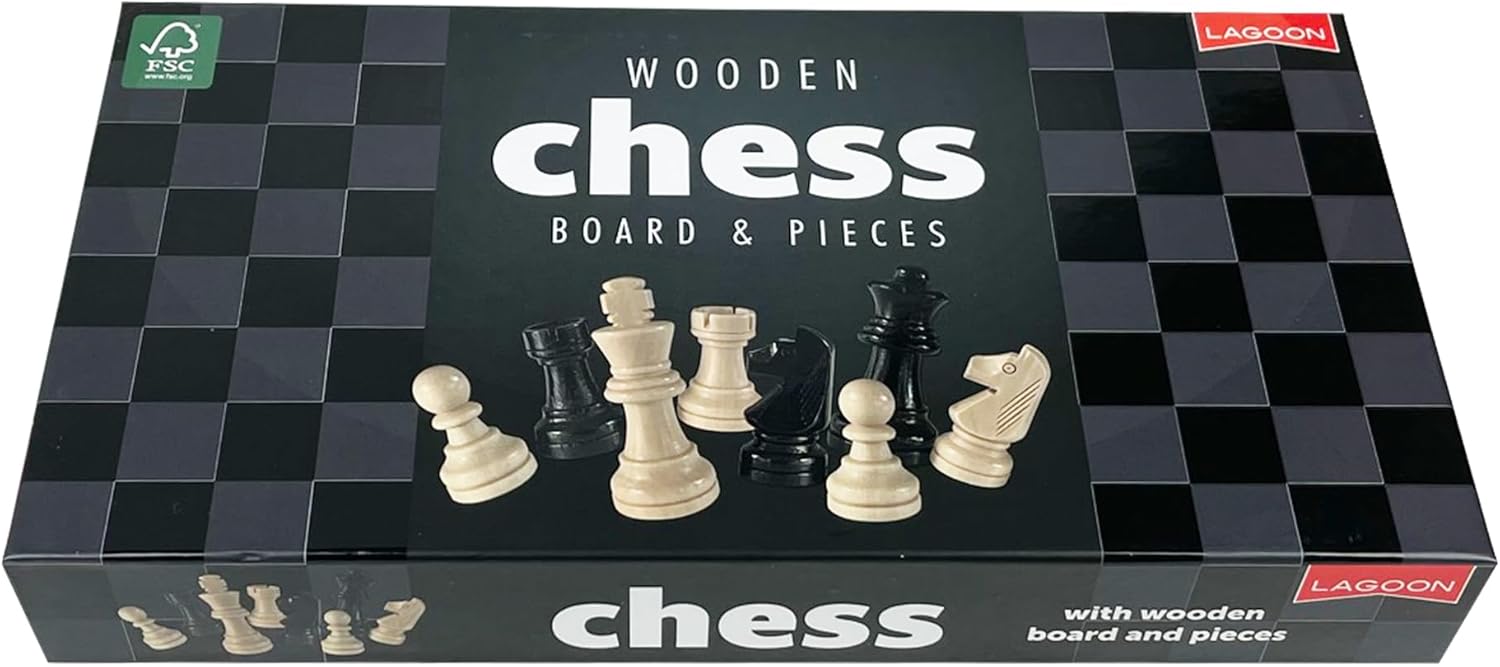 Lagoon Wooden Chess game