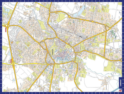 A to Z Map of Cambridge Jigsaw Puzzle For Adults - 1000 Piece Jigsaw Puzzle Gift - Map jigsaw Puzzles, Map Gift