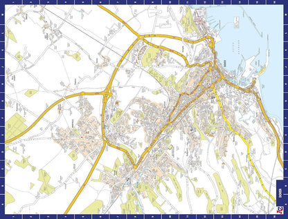 A to Z Map of Dover Jigsaw Puzzle For Adults - 1000 Piece Jigsaw Puzzle Gift - Map jigsaw Puzzles, Map Gift