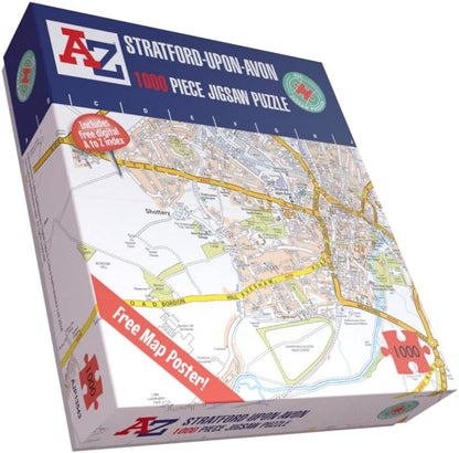 Az Map Of Stratford Upon Avon