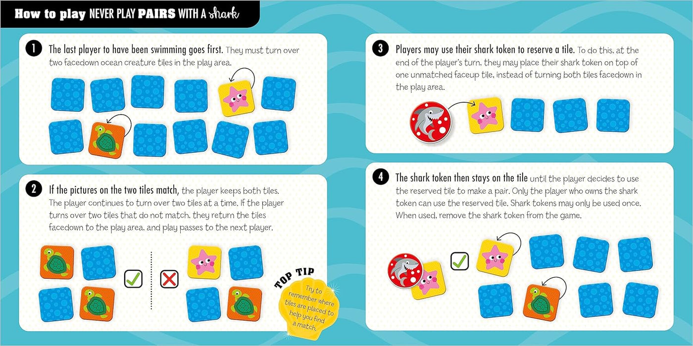 Never Play Pairs With A Shark