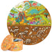 Boppi puzzles for 5+ year olds / 150 Piece Round Circle Jigsaw Puzzles for Kids Aged 5-8 Made with 100% Recycled Card – Dinosaur