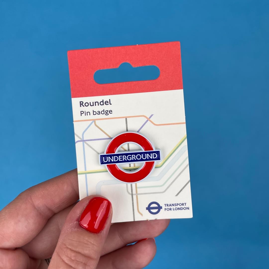 Pawprint Family | Underground Roundel Enamel Pin Badge | Transport for London Official Merchandise