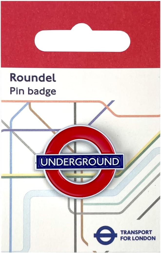 Pawprint Family | Underground Roundel Enamel Pin Badge | Transport for London Official Merchandise