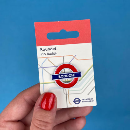 Pawprint Family | London Underground Roundel Enamel Pin Badge | Transport for London Official Merchandise
