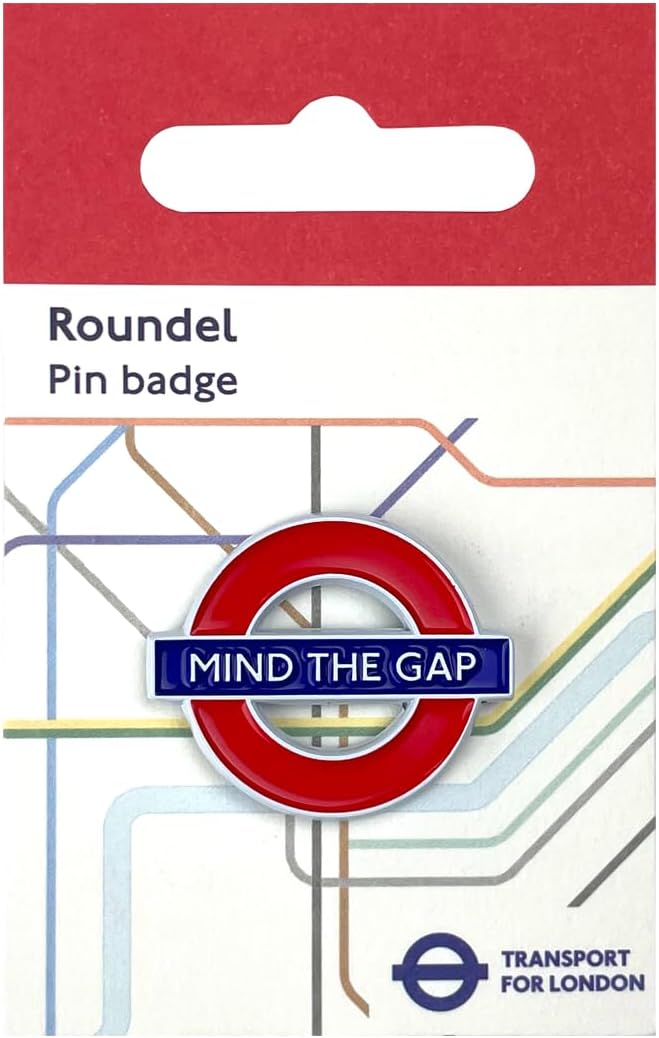 Pawprint Family | Mind the Gap Roundel Enamel Pin Badge | Transport for London Official Merchandise