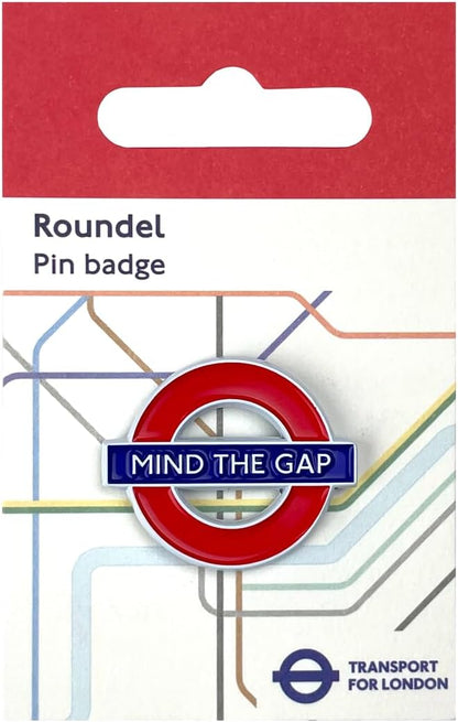 Pawprint Family | Mind the Gap Roundel Enamel Pin Badge | Transport for London Official Merchandise