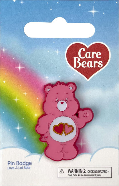 Pawprint Family | Classic Love A Lot Bear Enamel Pin Badge | Care Bears Official Merchandise