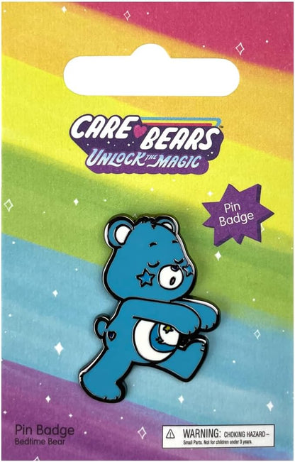 Pawprint Family | Bedtime Bear Enamel Pin Badge | Care Bears Unlock the Magic Official Merchandise