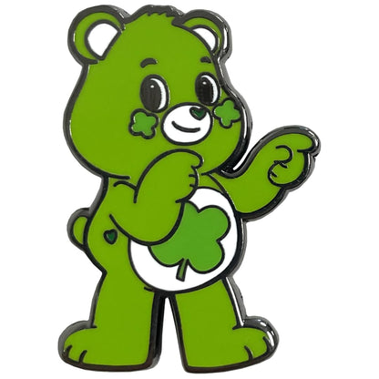Pawprint Family | Good Luck Bear Enamel Pin Badge | Care Bears Unlock the Magic Official Merchandise