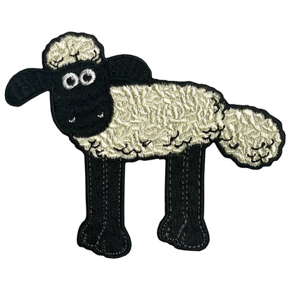 Pawprint Family | Shaun Standing Sew on Patch | Shaun The Sheep Official Merchandise