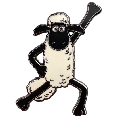 Pawprint Family | Shaun Dancing Enamel Pin Badge | Shaun the Sheep Official Merchandise