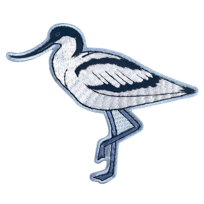 Pawprint Family | Avocet Bird Sew on Patch | Official Merchandise in Support of The RSPB