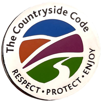 Pawprint Family | The Countryside Code Enamel Pin Badge | Shaun the Sheep Official Merchandise