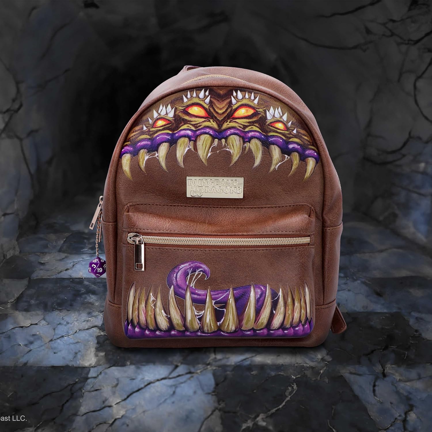 Nemesis Now Dames Dungeons & Dragons Mimic Rugzak, Bruin, 28cm, Bruin, 28cm