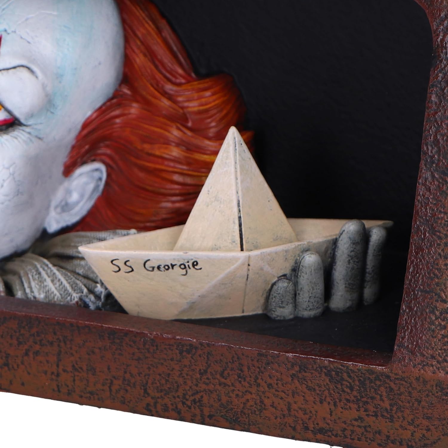 Nemesis Now IT Pennywise Drain Light Up Figurine 20cm, Resin, Official IT The Clown Merchandise, Pennywise Clown Light, IT Movie Room Decor, Cast in the Finest Resin, Expertly Hand-Painted