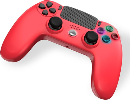 `Wireless Controller For Ps4 With 3,5Mm Jack Slot - Led - Red`