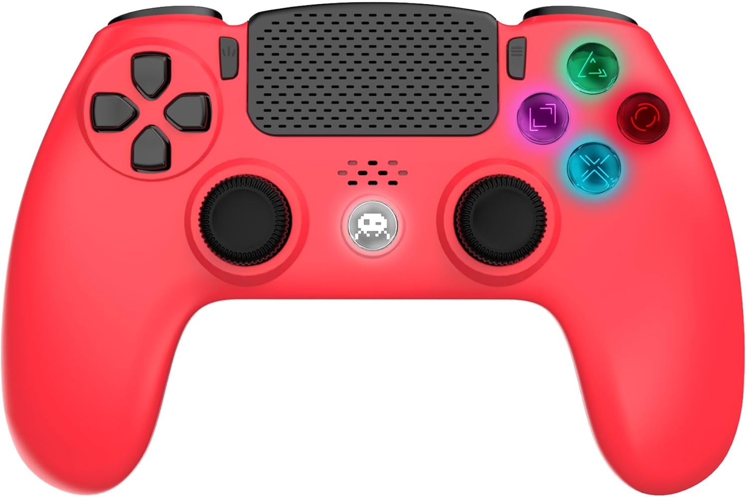 `Wireless Controller For Ps4 With 3,5Mm Jack Slot - Led - Red`