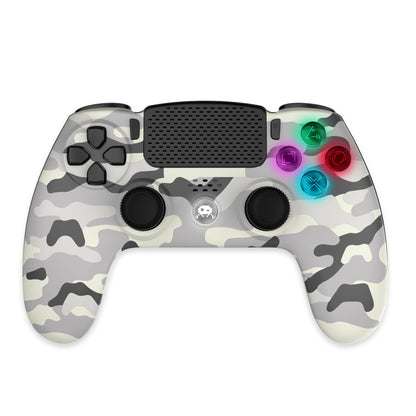 Freaks and Geeks Draadloze afstandsbediening voor PS4, led, wit, camo