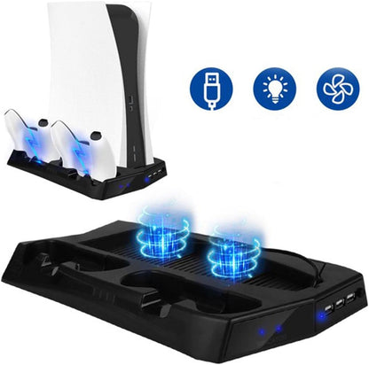 Freaks And Geeks - Charging Stand With Cooling Fan For Ps5
