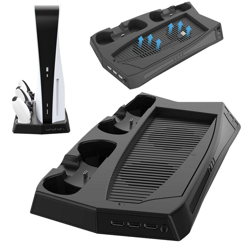 Freaks And Geeks - Charging Stand With Cooling Fan For Ps5