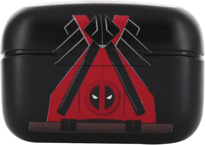 Deadpool Wireless Bluetooth Earbuds - Marvel Deadpool Buds Pro for Phone (iPhone, Samsung, Google Pixel, Steam Deck, Switch