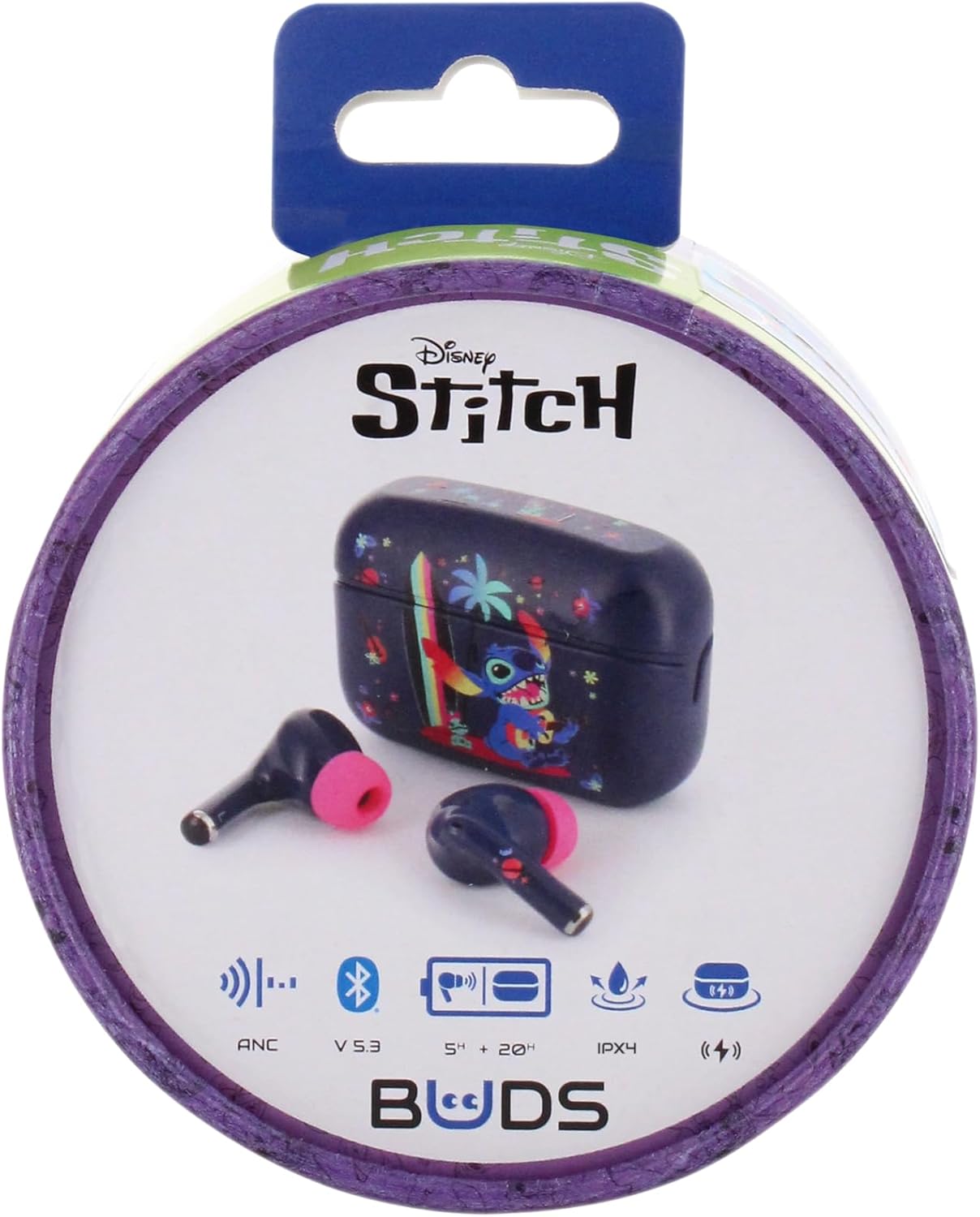 Tws Buds - Lilo & Stitch: Stitch Midnight Stitch