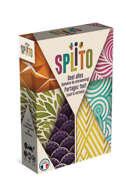 BLACK ROCK GAMES - Splito NL - Wees in dit spel de slimste om als enige te winnen - 8+ - FR/NL