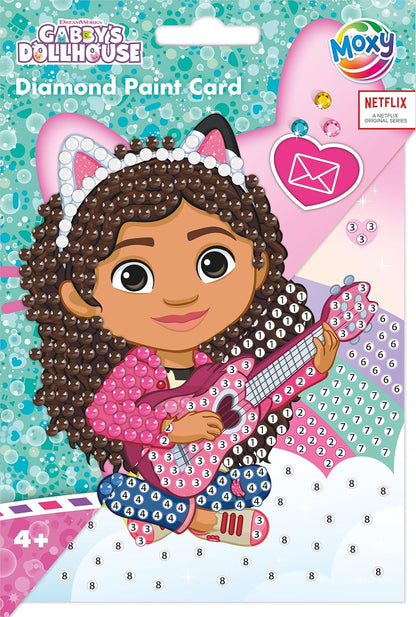 Creative Craft Group - Diamond Painting Kaarten & Enveloppen Gabby\`s Poppenhuis