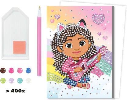 Creative Craft Group - Diamond Painting Kaarten & Enveloppen Gabby\`s Poppenhuis