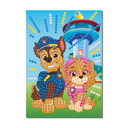 Totum Paw Patrol Diamond Painting Kit with Card and Envelope, Ages 4+
