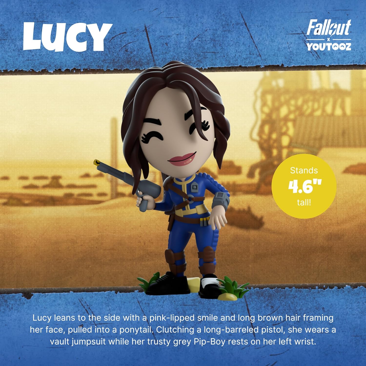 Youtooz Fallout Lucy 5" Figure, Collectible Fallout TV show Lucy from The series by Youtooz Fallout collection
