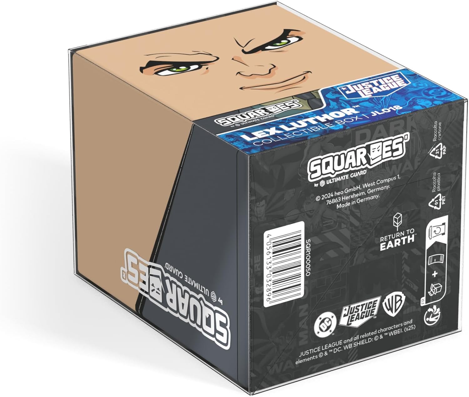 Ultimate Guard - Squaroes - Boulder 100+ - DC Justice League Wave 2 - JL018 - Lex Luthor (Chasefigure
