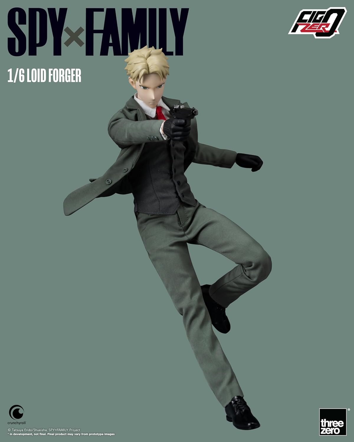 threezero Spy x Family: FigZero Loid Forger 1:6 Scale Action Figure